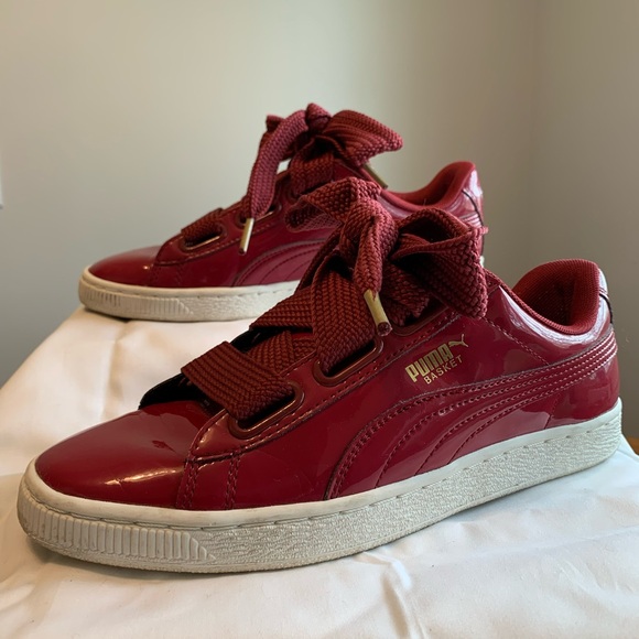 Rare Puma patent leather sneakers. As New. - Picture 2 of 10